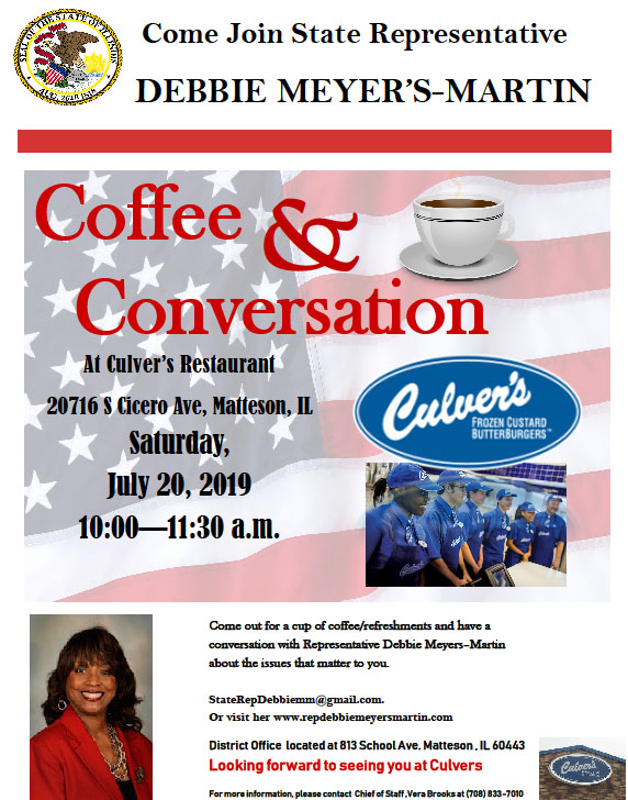 Coffee & Conversation 7/20/2019