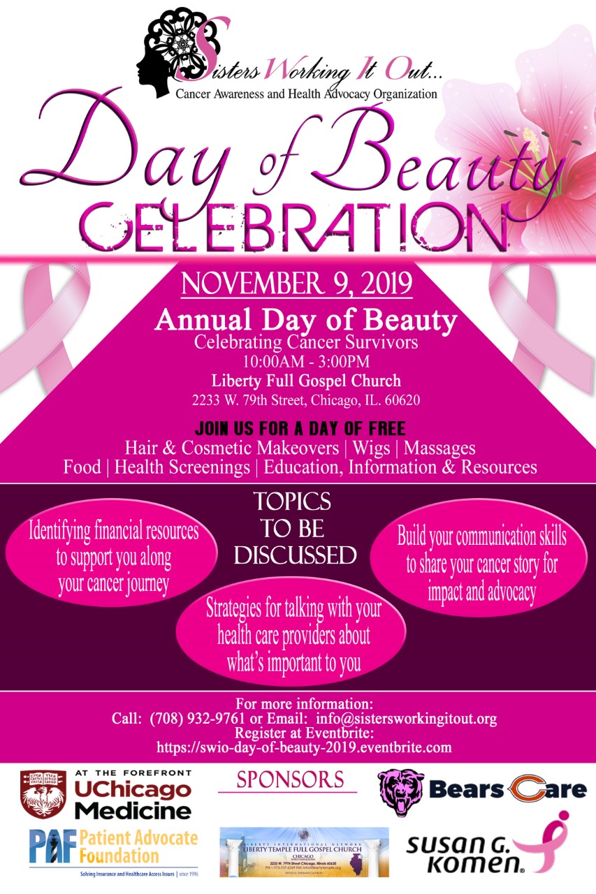 11/09/2019 Annual Day of Beauty