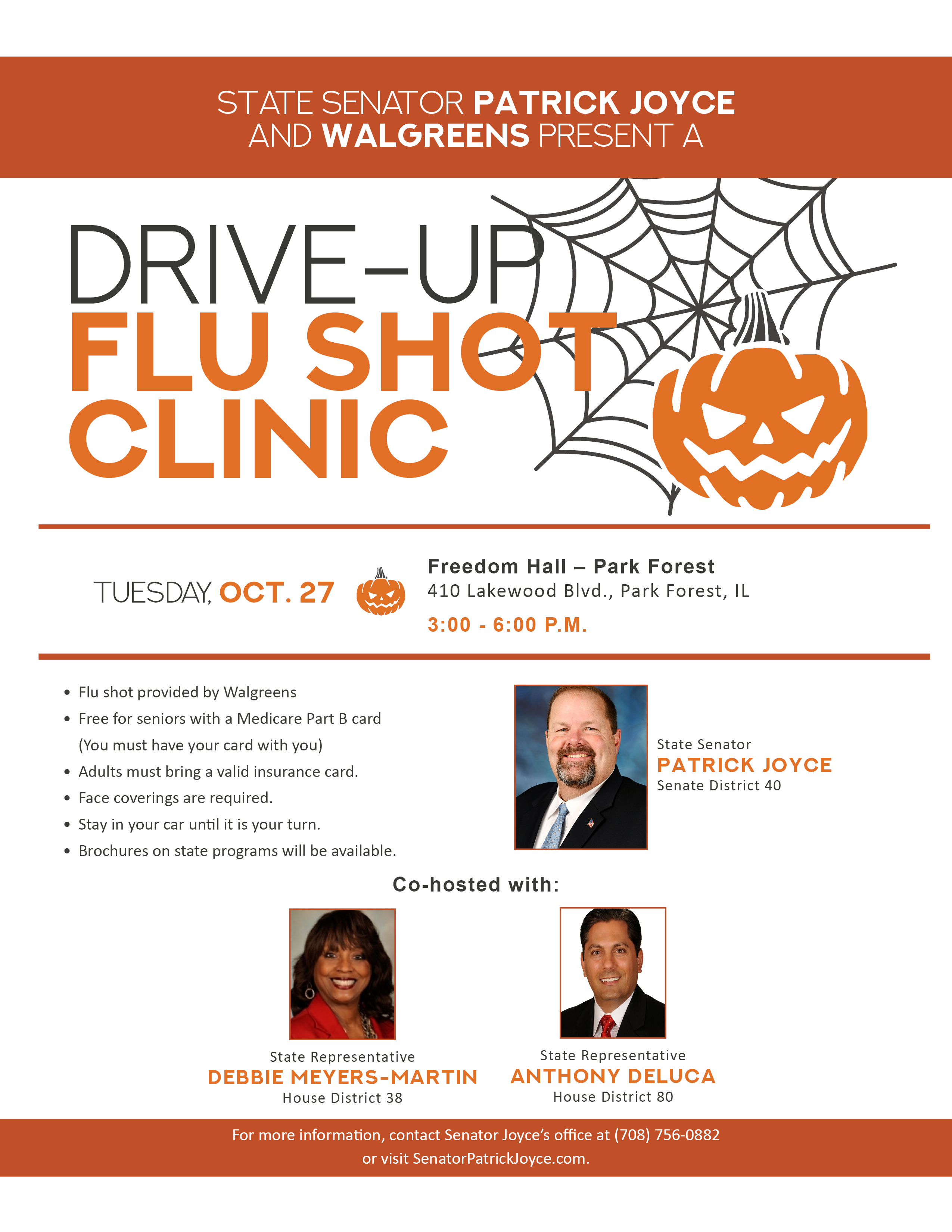 Drive-up Flu Shot Clinic @ Freedom Hall