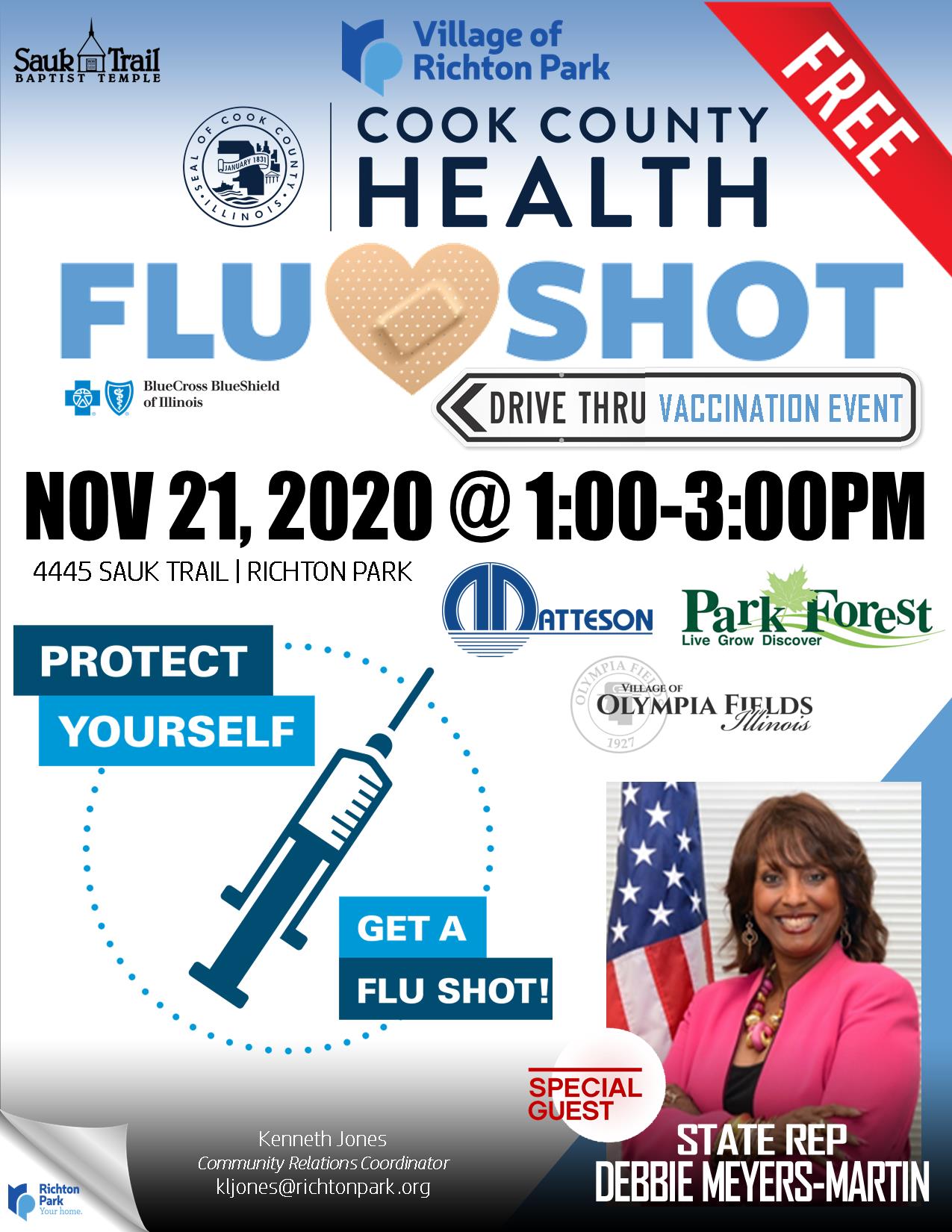 Drive Thru Flu Shot Event!