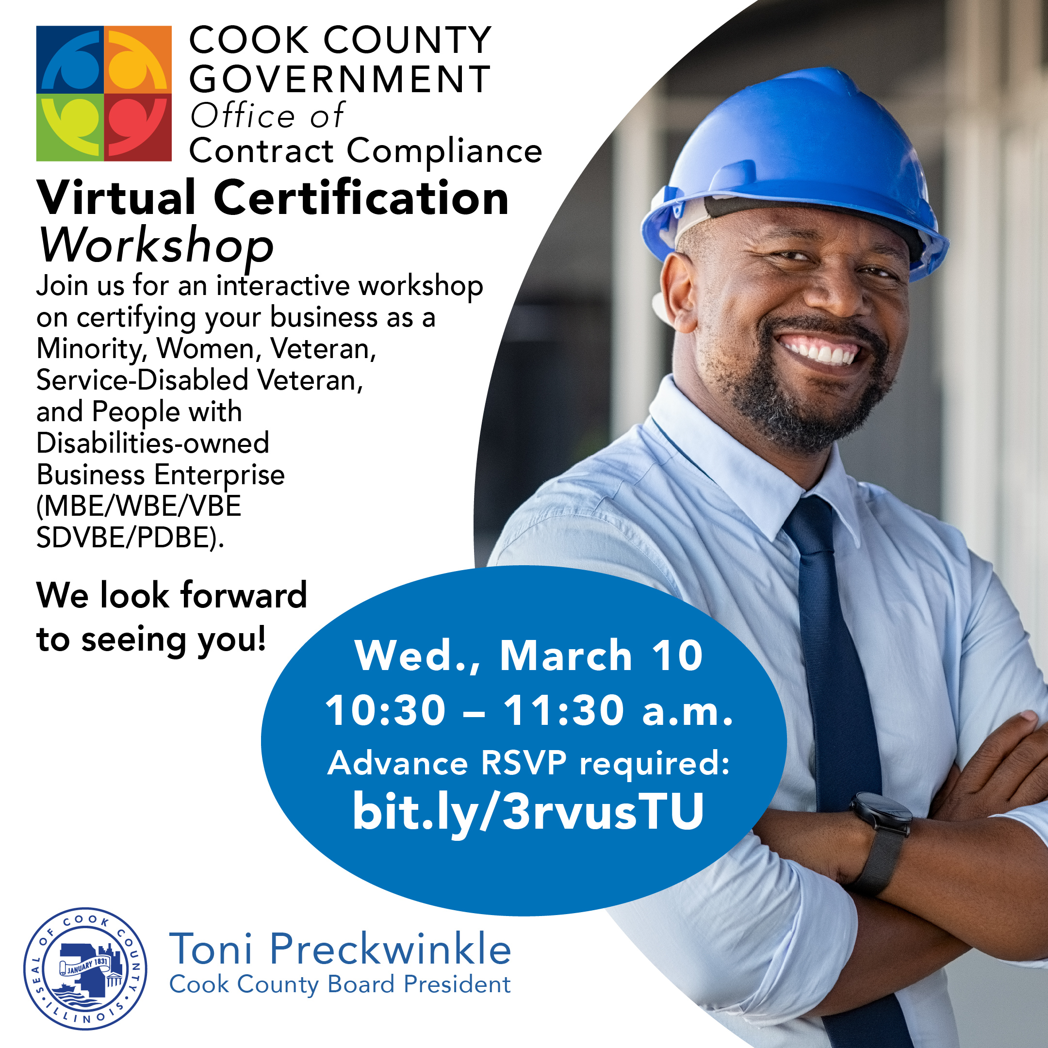 Cook County Virtual Certification Workshop